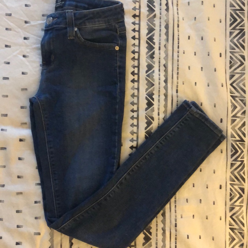 Just Black Skinny Jeans Size 26